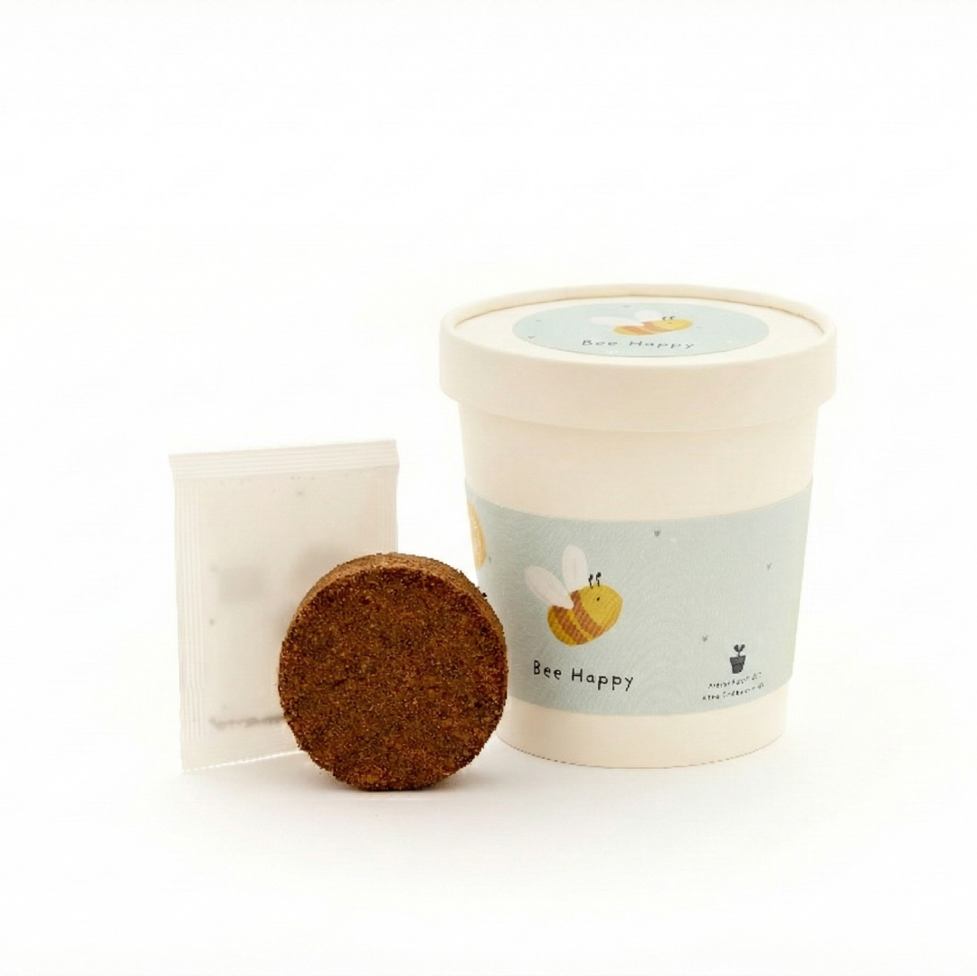Mini garden in customizable cup (germination kit)