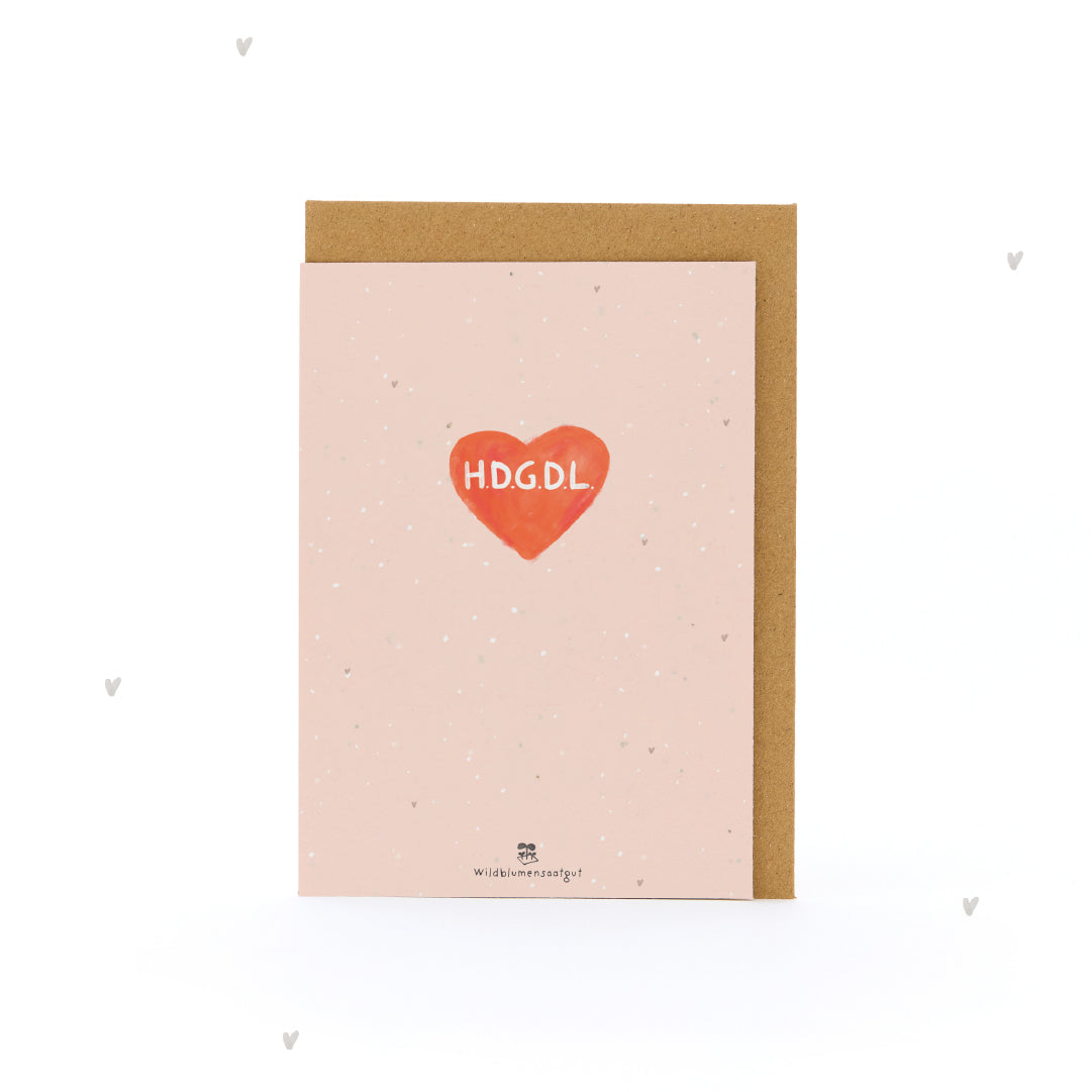 Greeting card - HDGDL - Love you very much