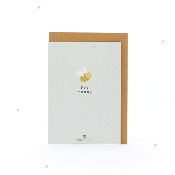 Greeting card - Bee Happy