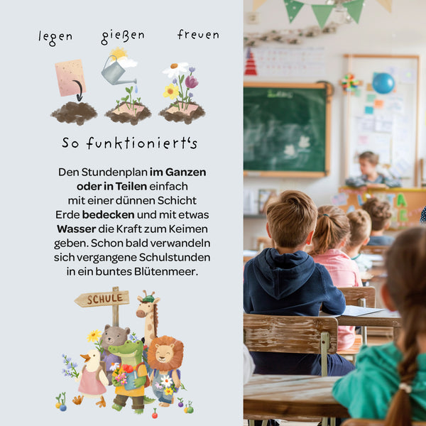 Growing timetable