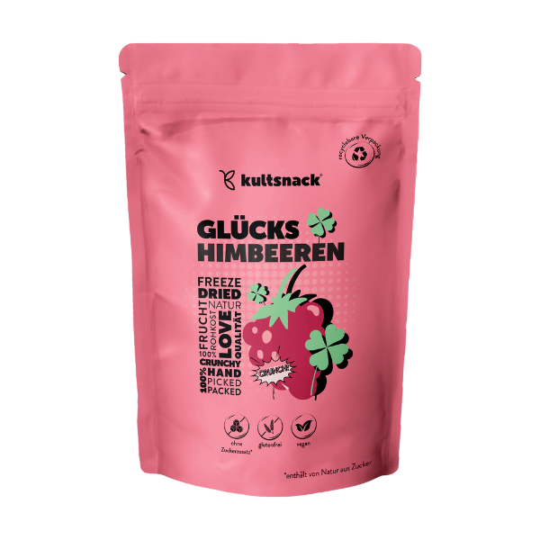 Freeze-dried raspberries "Lucky Raspberries"
