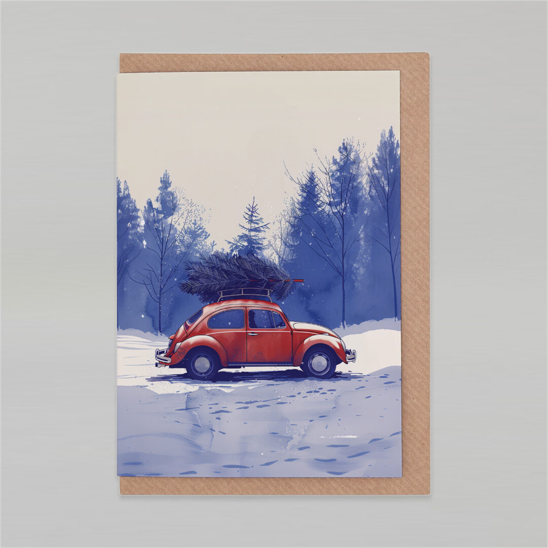 Christmas Card "Tree Purchase"