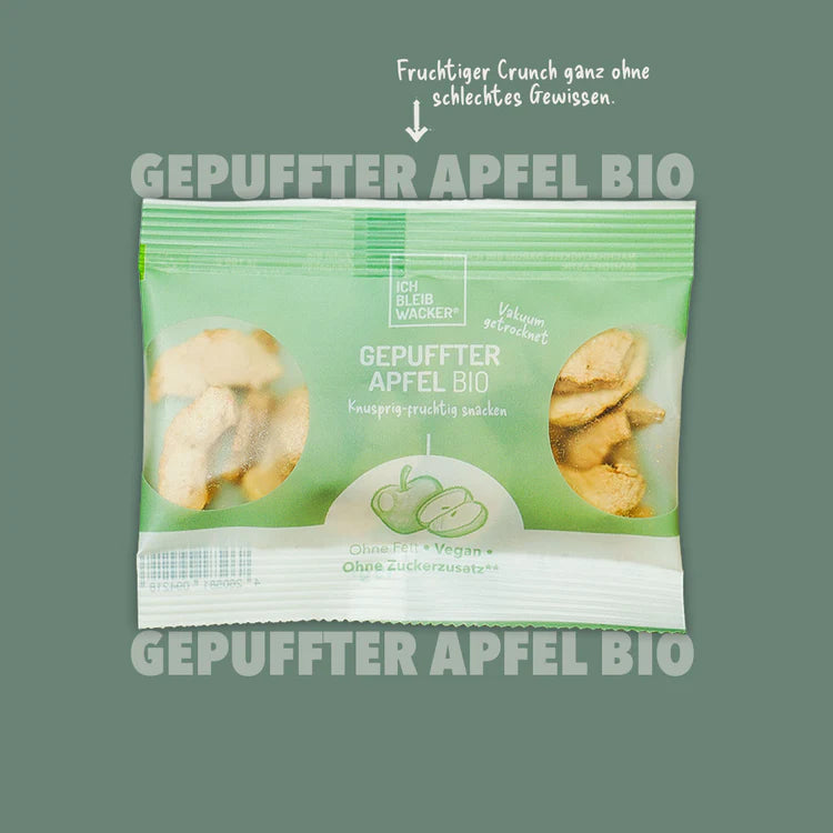 Puffed Apple Organic, 15g