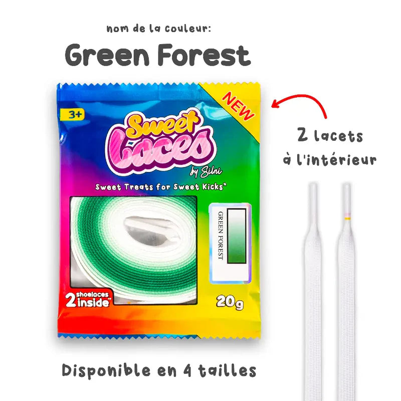 Shoelaces Green Forest