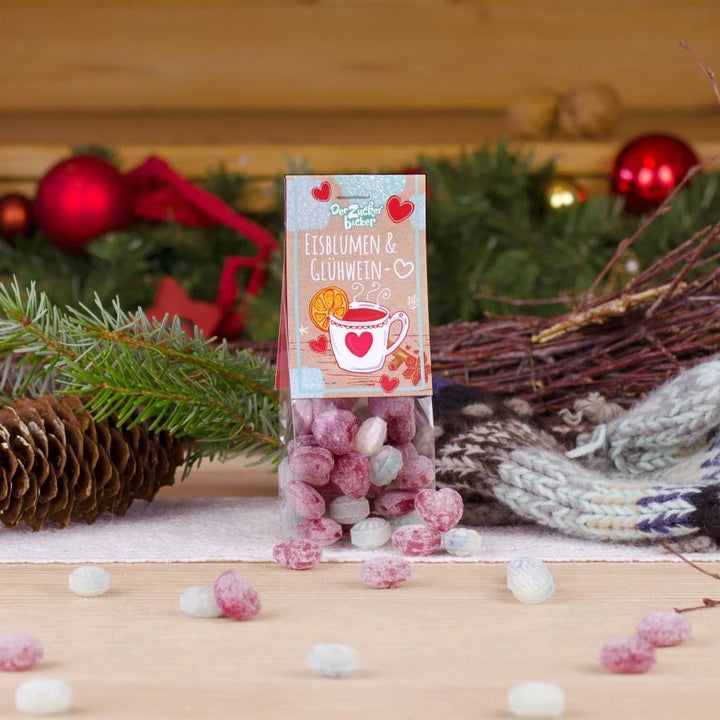Frost Flowers and Mulled Wine Hearts