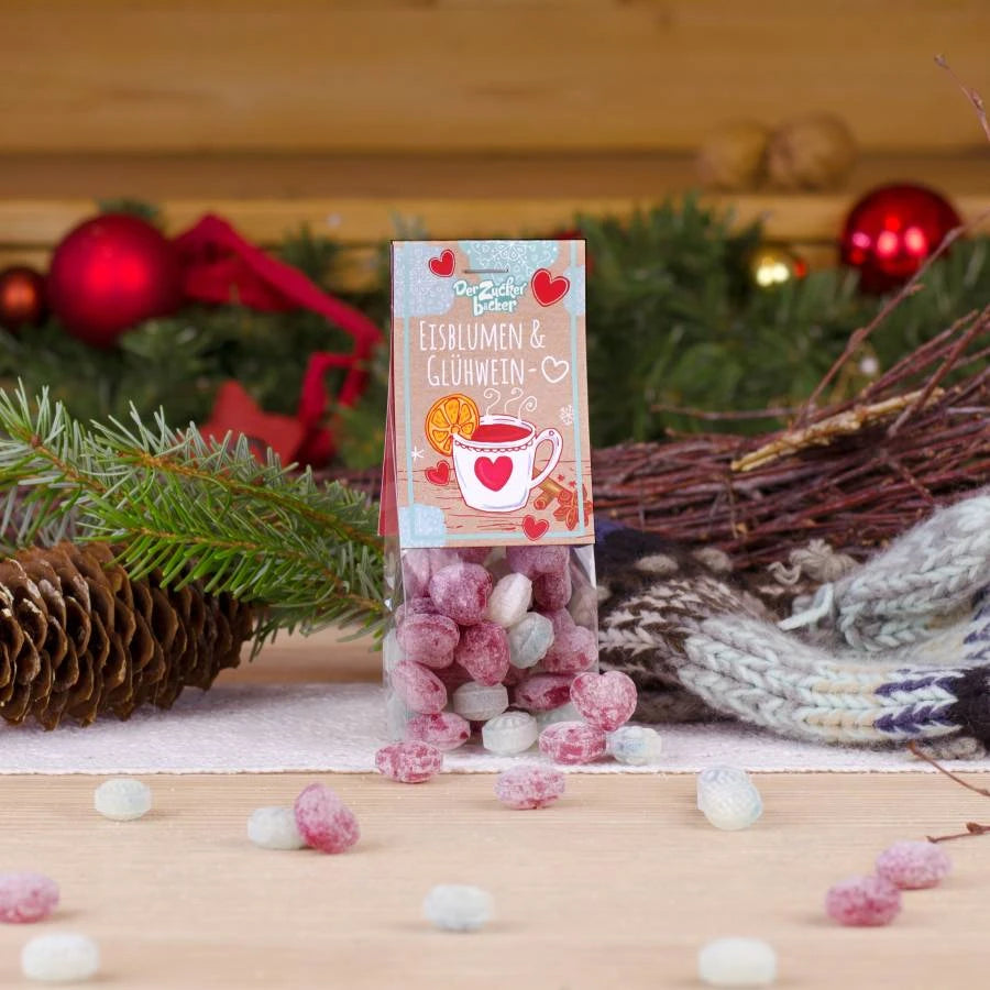 Frost Flowers and Mulled Wine Hearts