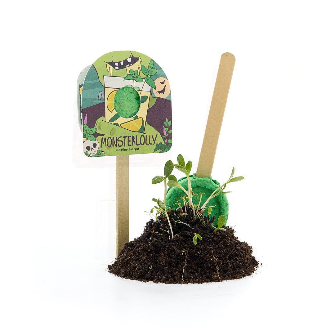 Halloween - Monster Lollipop - Mint