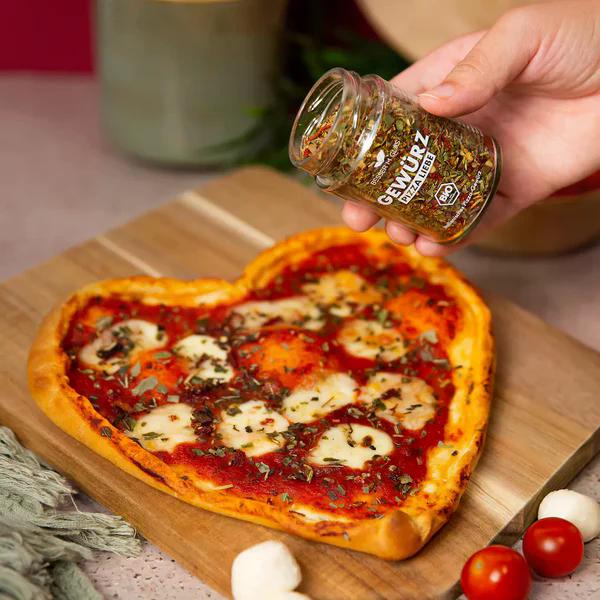 Bio Pizza Liebe Gewürz
