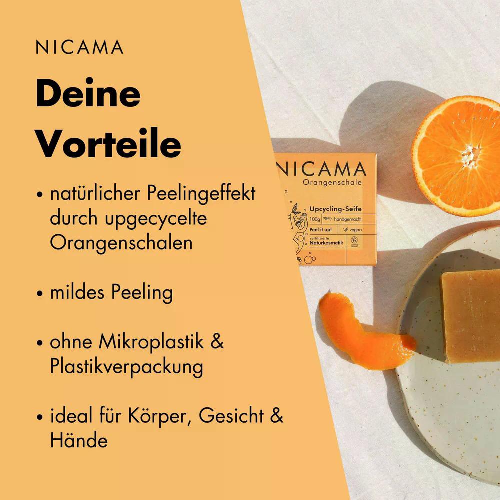 Upcycling Peeling Soap with Orange Peel