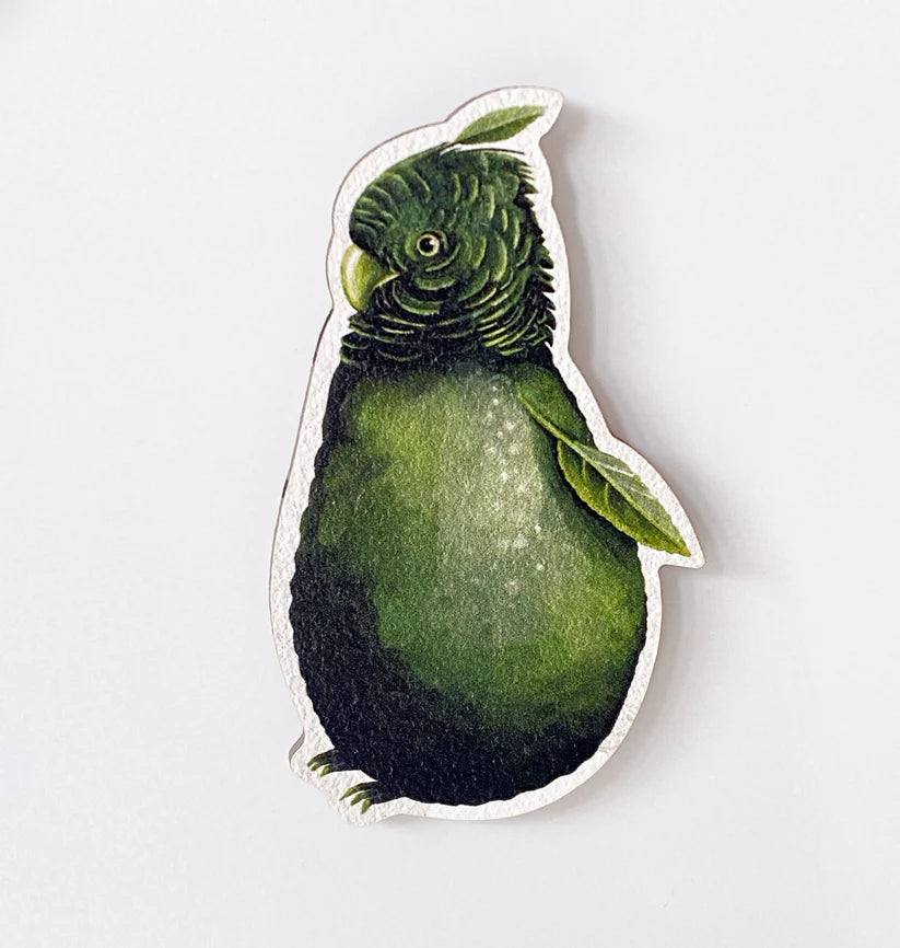 Wood Magnet Vegetable Birds – Avokako