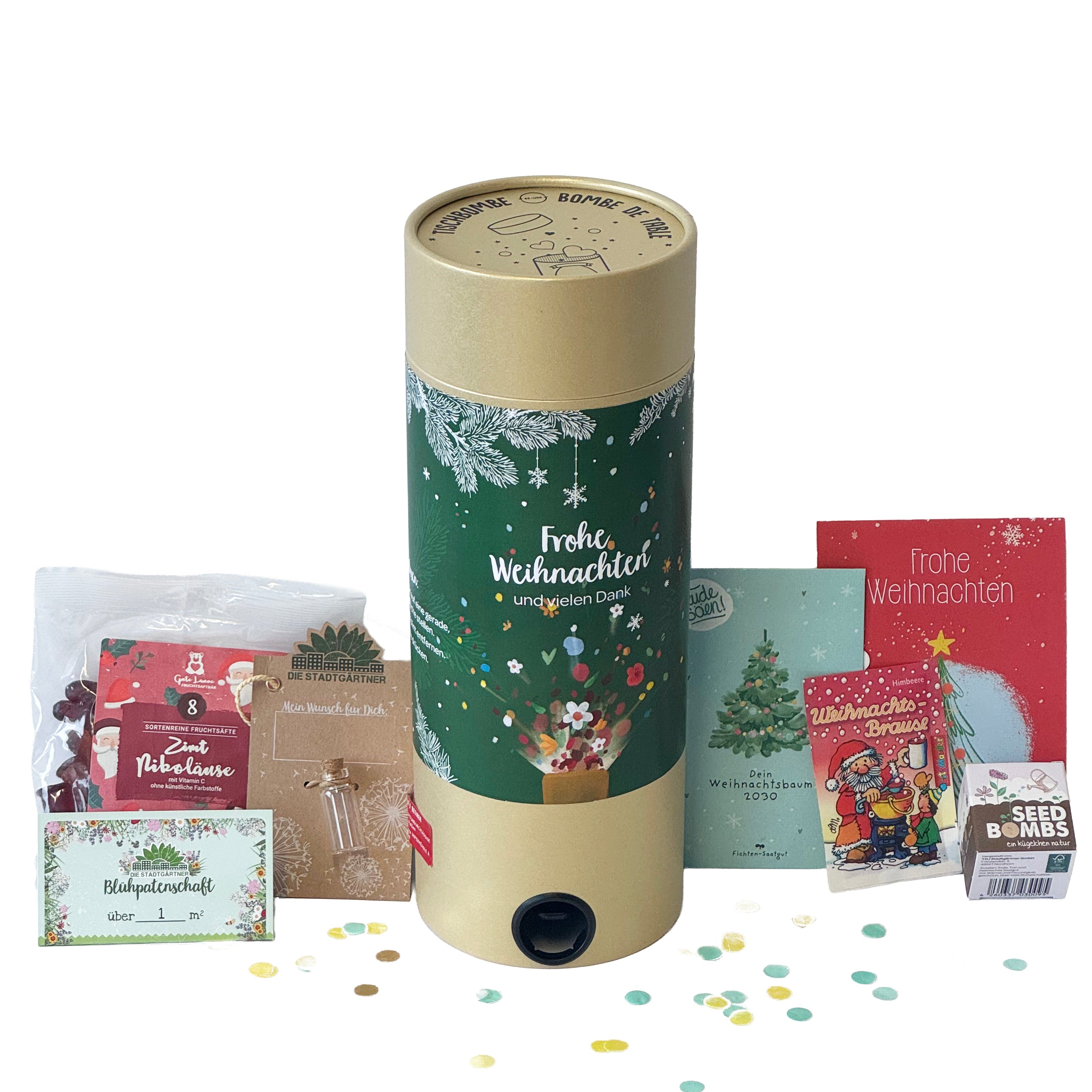 Table bomb - Bang effect for Christmas