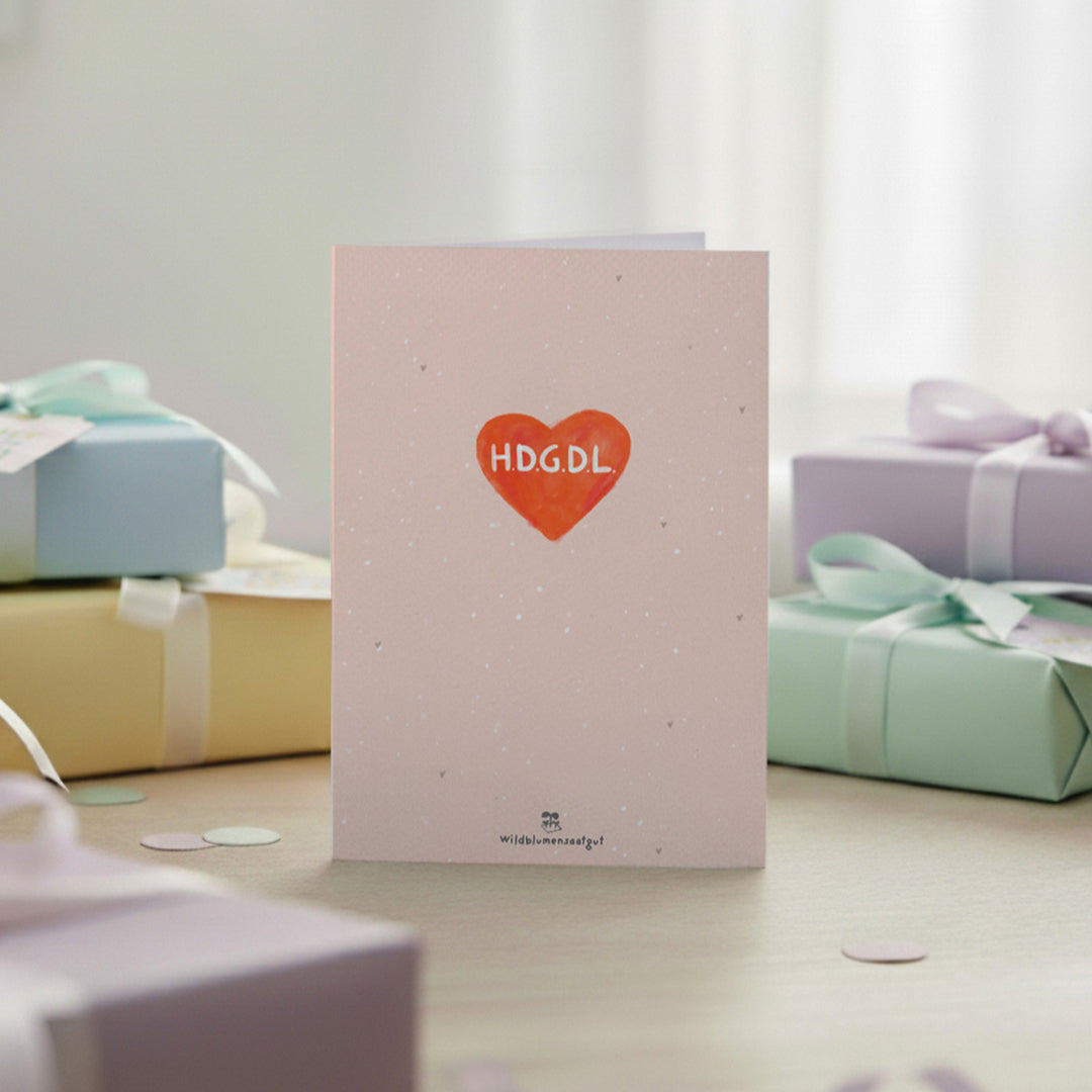 Greeting card - HDGDL - Love you very much