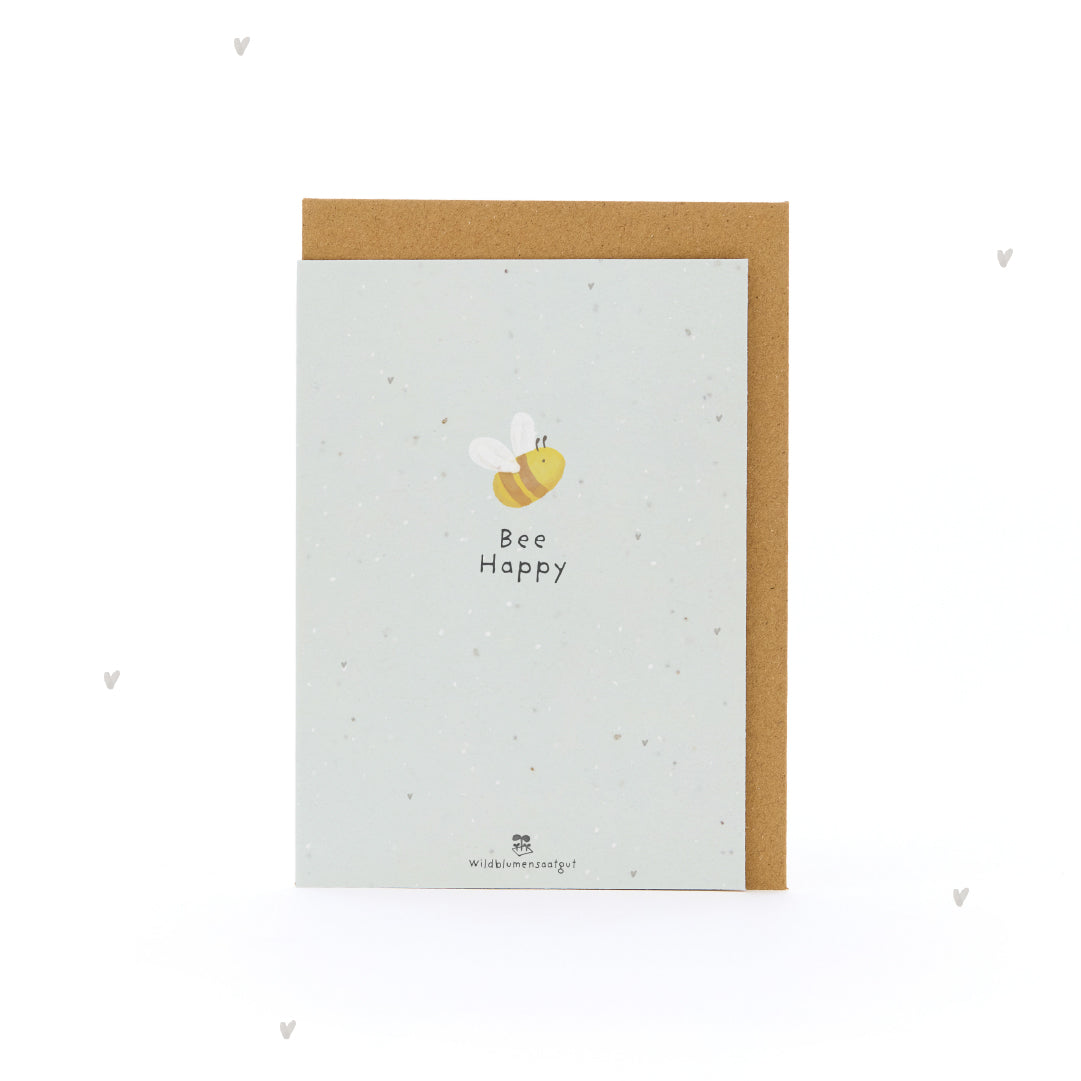 Greeting card - Bee Happy