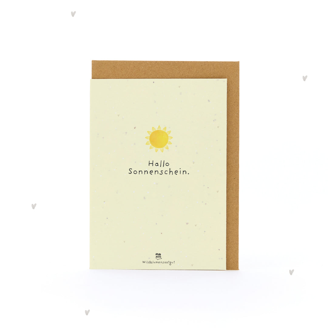 Greeting card - Hello sunshine