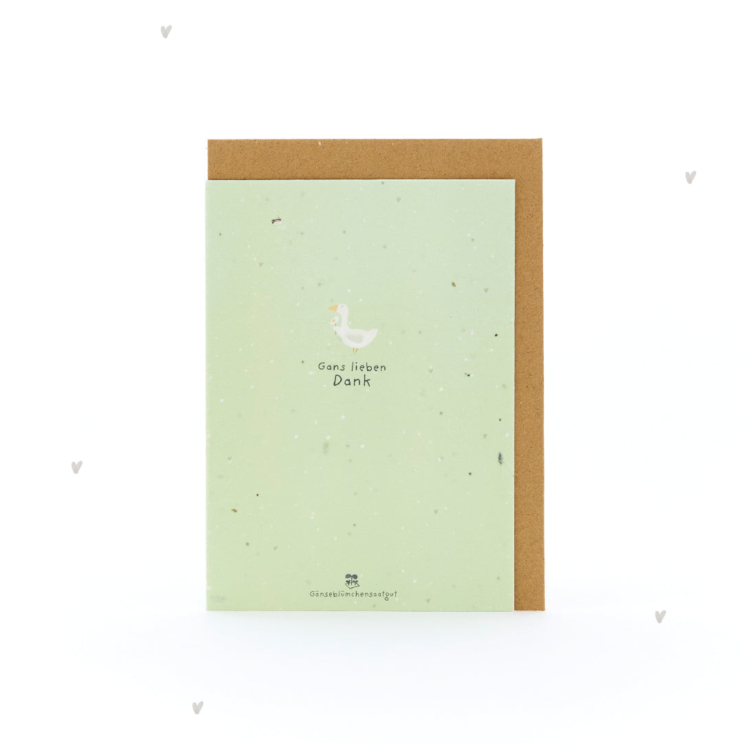 Greeting card - Thanks a lot