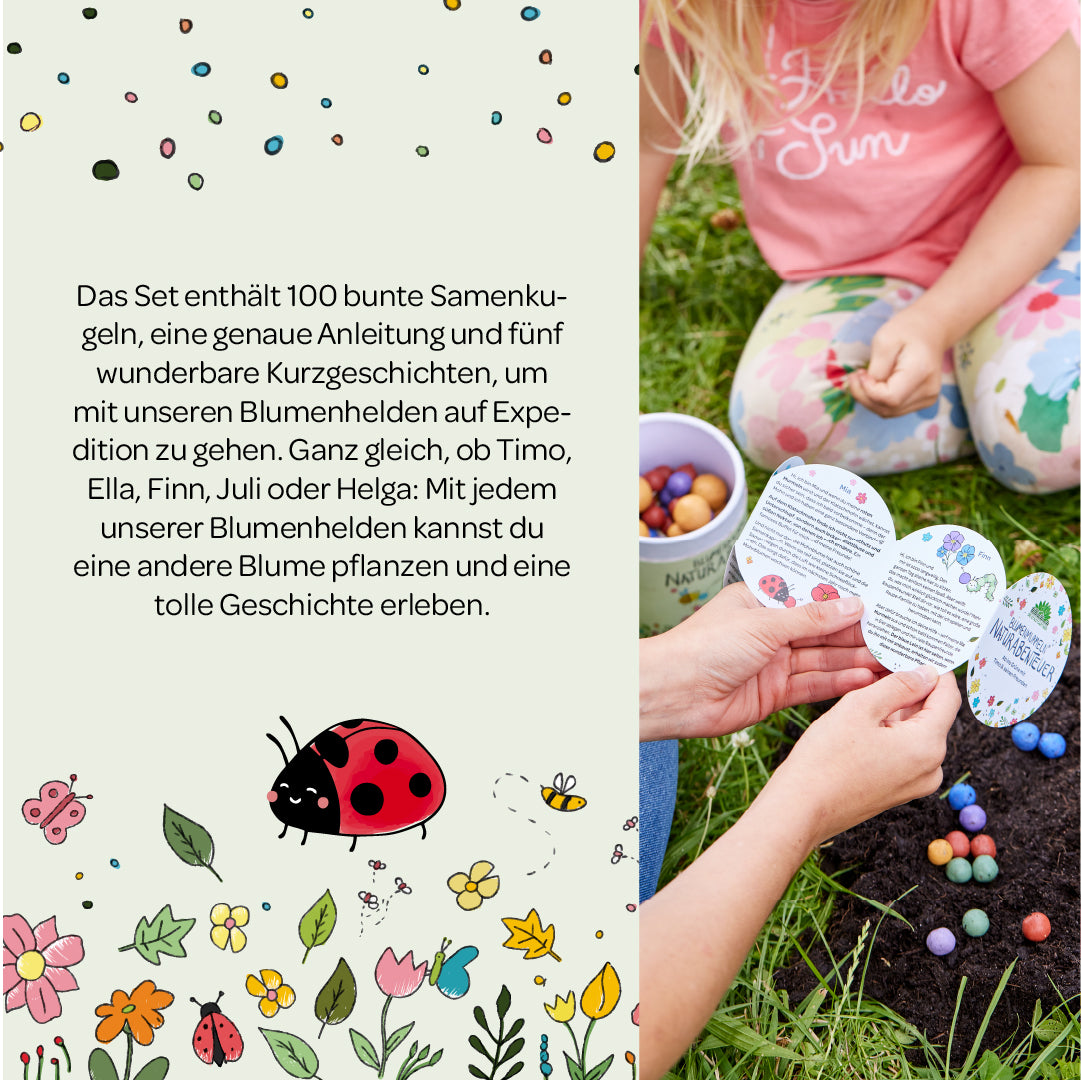 Beschreibung des Inhalts für unsere Blumenkinder