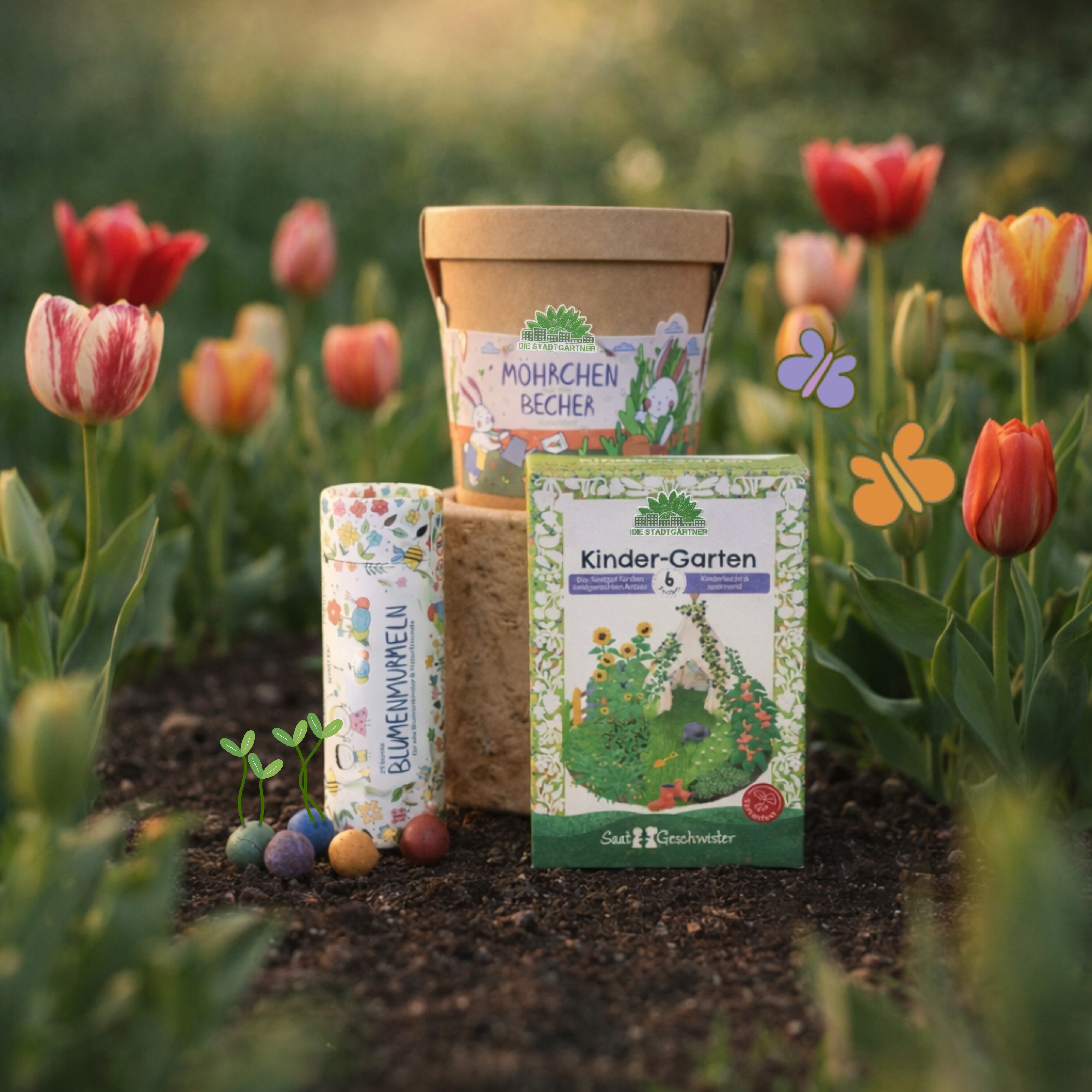 Easter gift set "Children’s Garden"