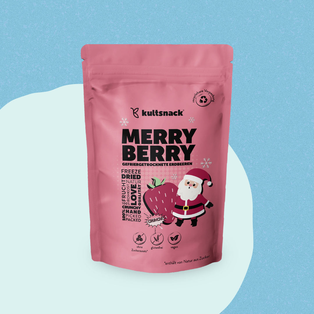 Freeze-dried strawberry slices "Merry Berry" (20 g)