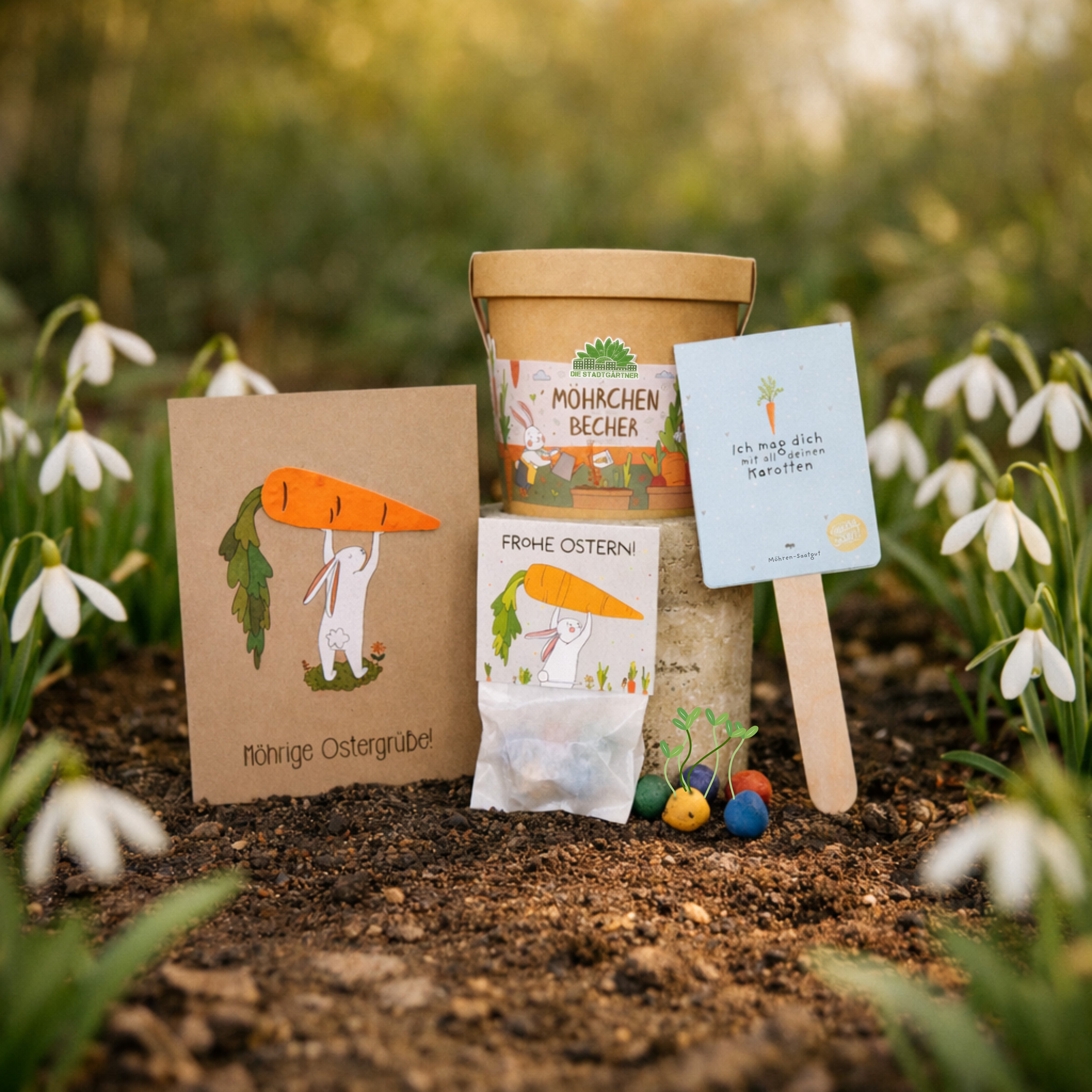 Easter gift set "All Carrot"