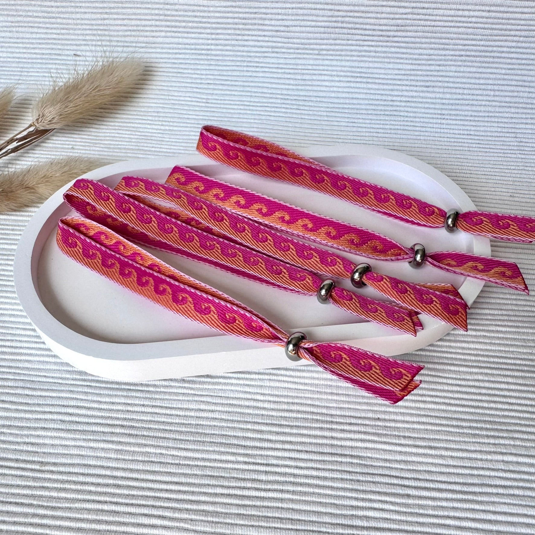 Fabric Bracelet Waves