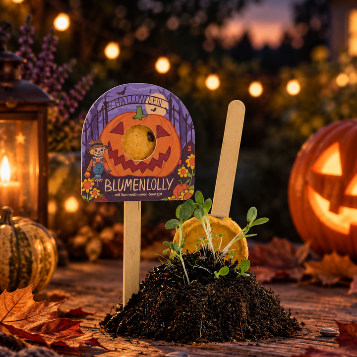 Halloween - Flower Lollipop - Sunflower