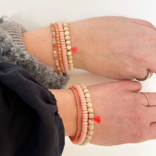Bracelet with tassel