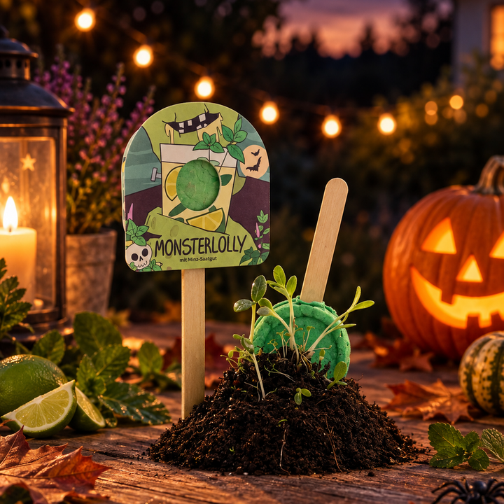 Halloween - Monster Lollipop - Mint