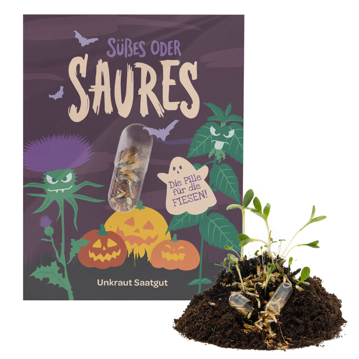 Halloween Seed Pill "Trick or Treat" - Sour