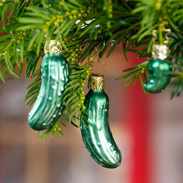 Christmas cucumber tree decoration