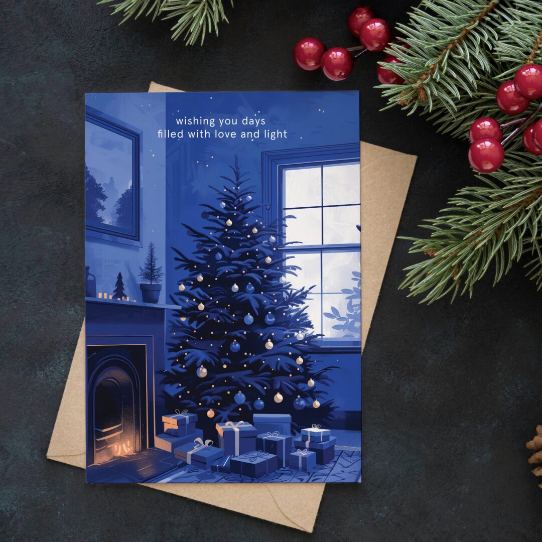 Christmas Card "Home For The Holidays"